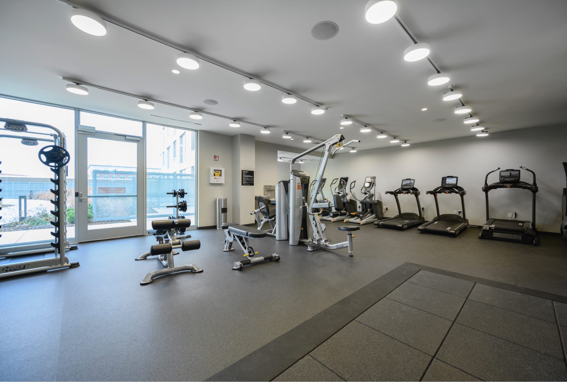 exercise room long view