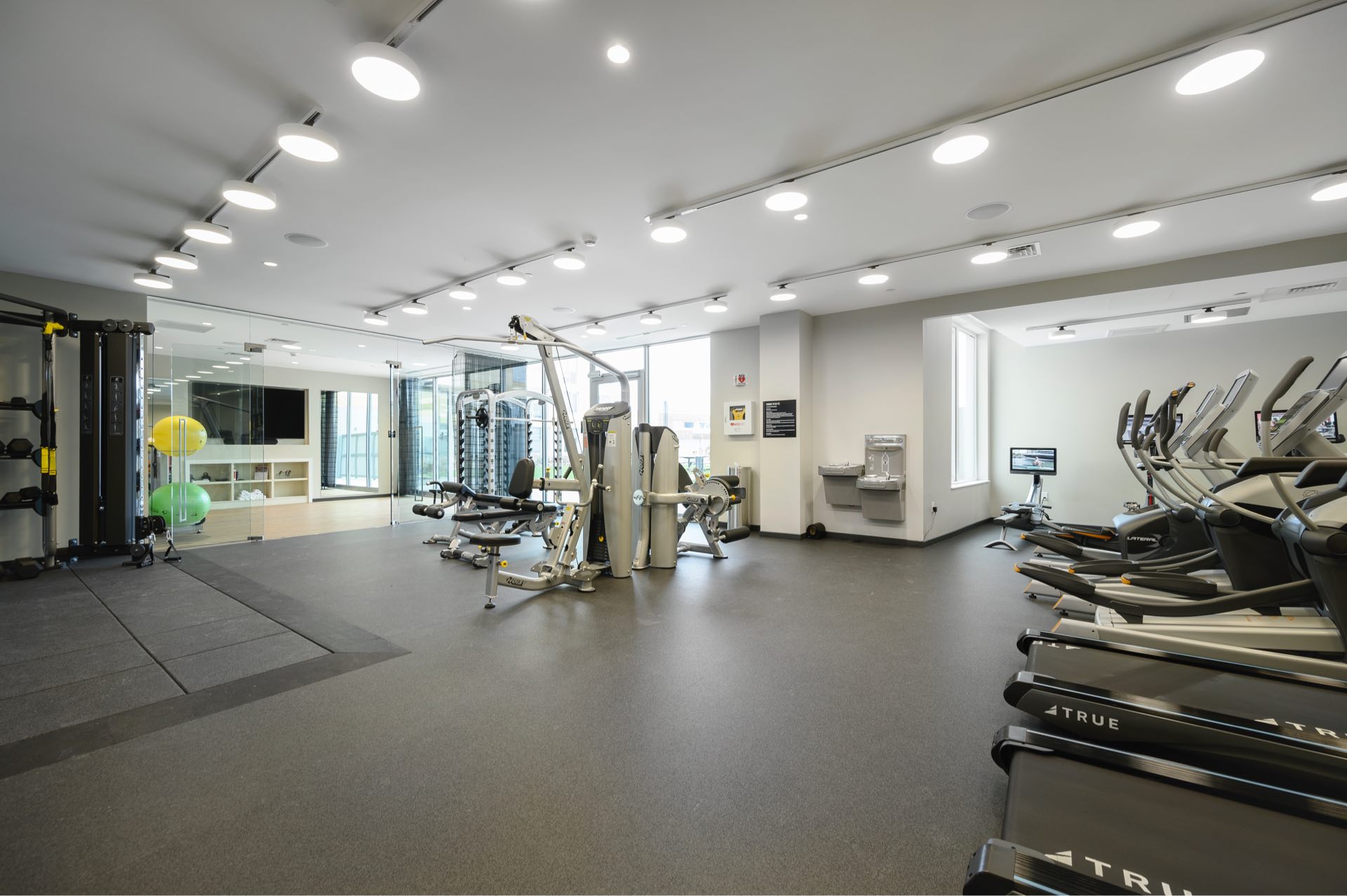 exercise room view